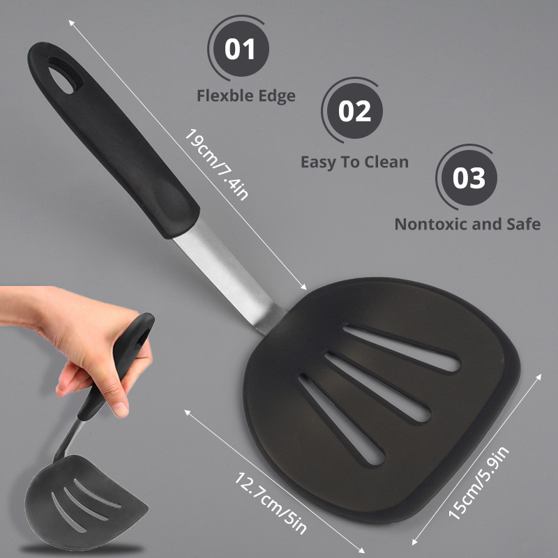 Esnek Silikon Spatula Turner G - Okonomiyaki Spatula incelemesi ve fiyatı